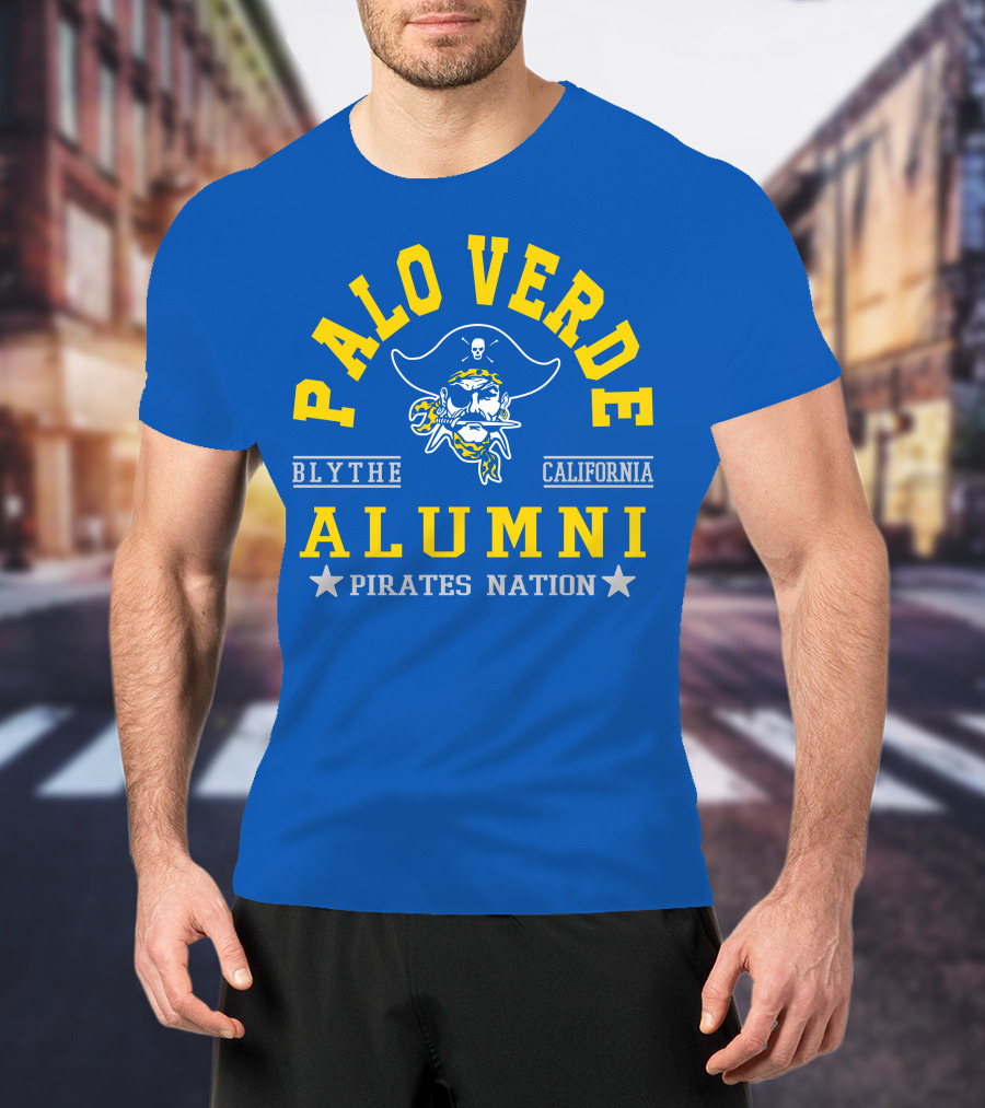 Palo Verde Alumni Pirates Nation Blythe California T-Shirt