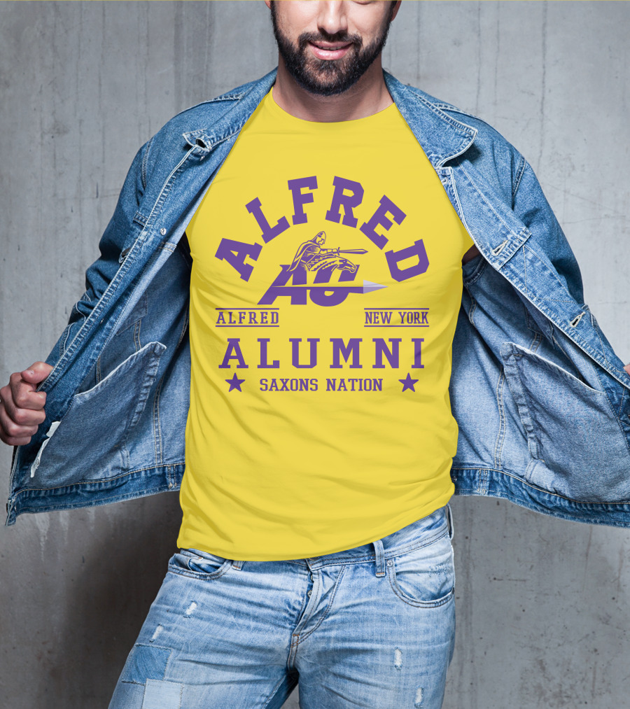 Alfred University Alumni Saxons Nation New York T-Shirt