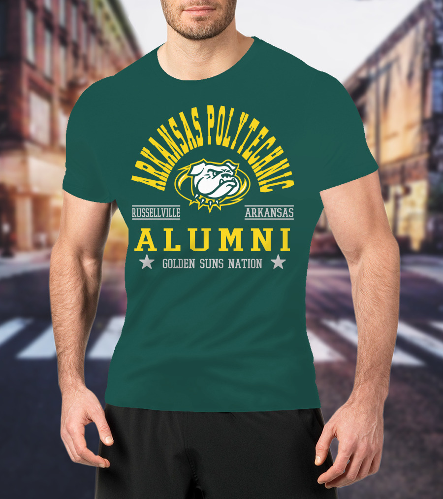 Arkansas Polytechnic Russellville Arkansas Alumni Golden Suns Nation T-Shirt