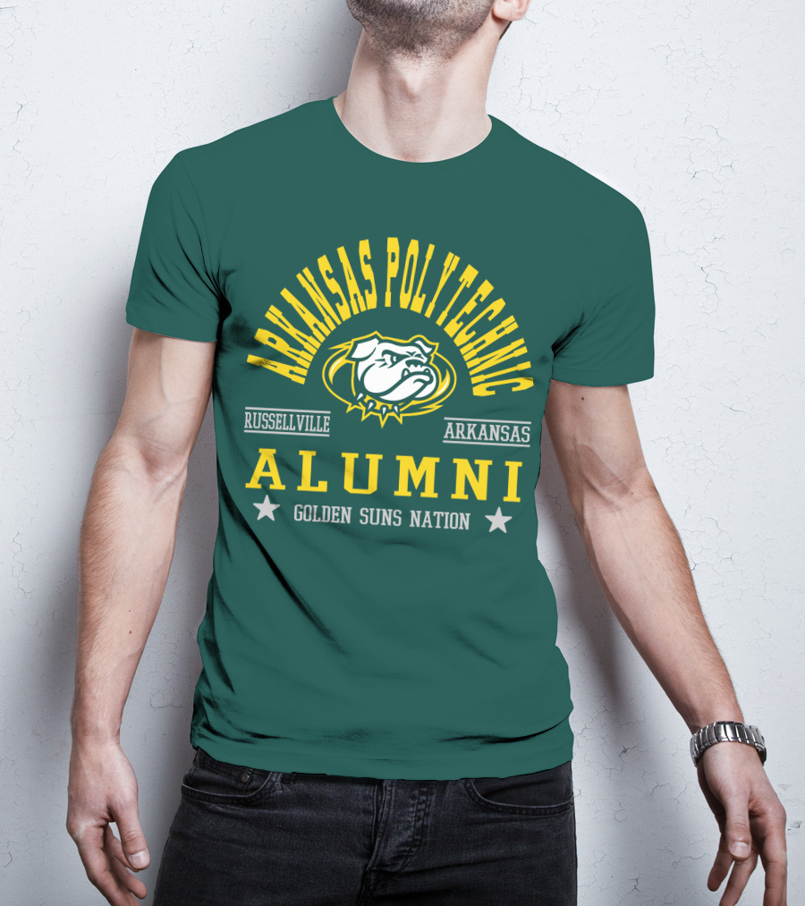 Arkansas Polytechnic Russellville Arkansas Alumni Golden Suns Nation T-Shirt