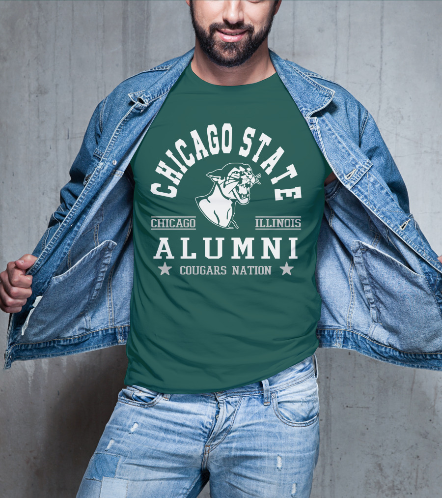 Chicago State Alumni Cougars Nation Illinois T-Shirt