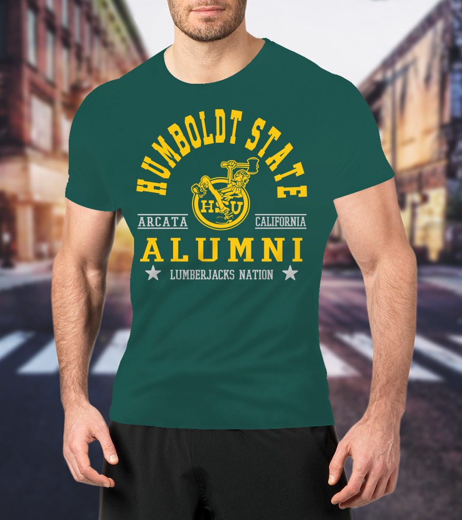 Humboldt State Alumni Arcata California Lumberjacks Nation HSU T-Shirt