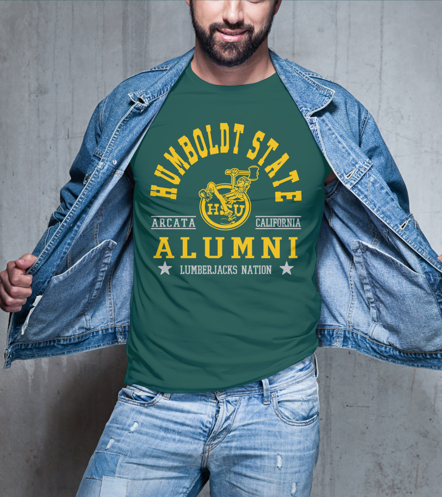 Humboldt State Alumni Arcata California Lumberjacks Nation HSU T-Shirt