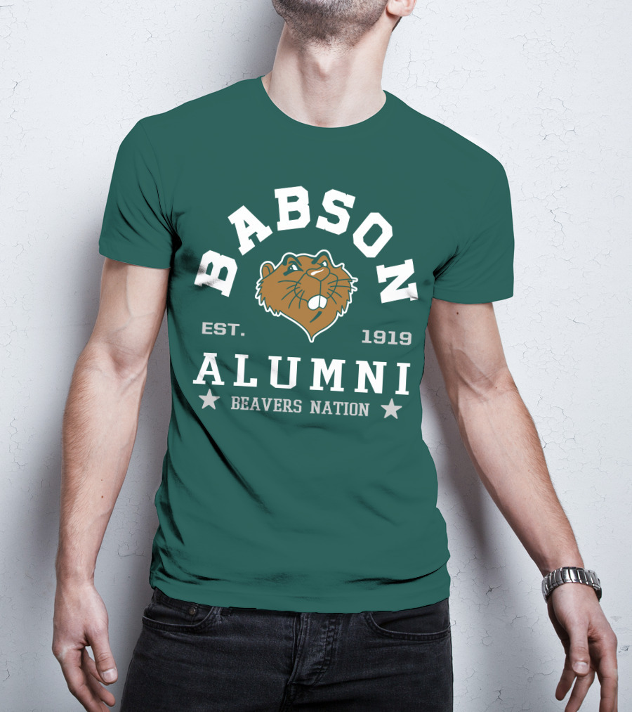 Babson Alumni Beavers Nation Est. 1919 T-Shirt