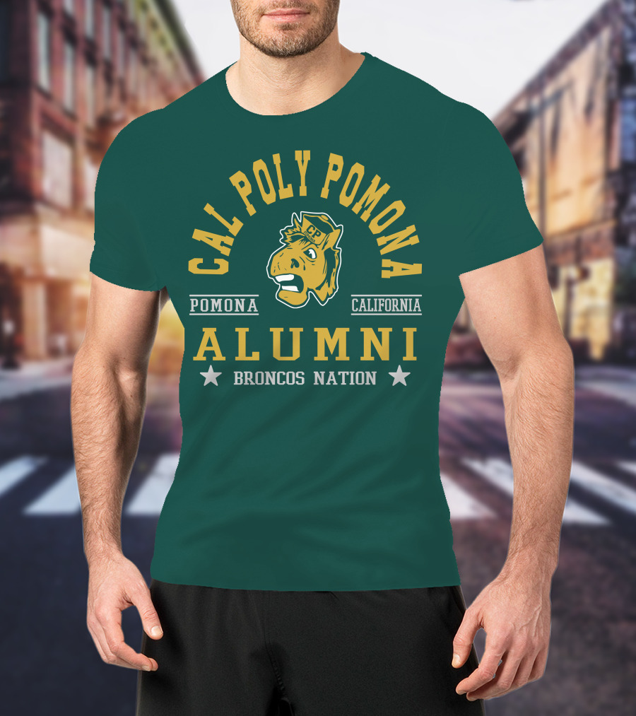Cal Poly Pomona Alumni Broncos Nation Pomona California T-Shirt