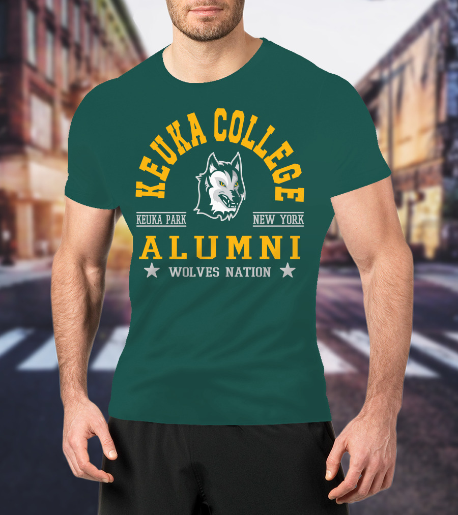 Keuka College Alumni Wolves Nation Keuka Park New York T-Shirt