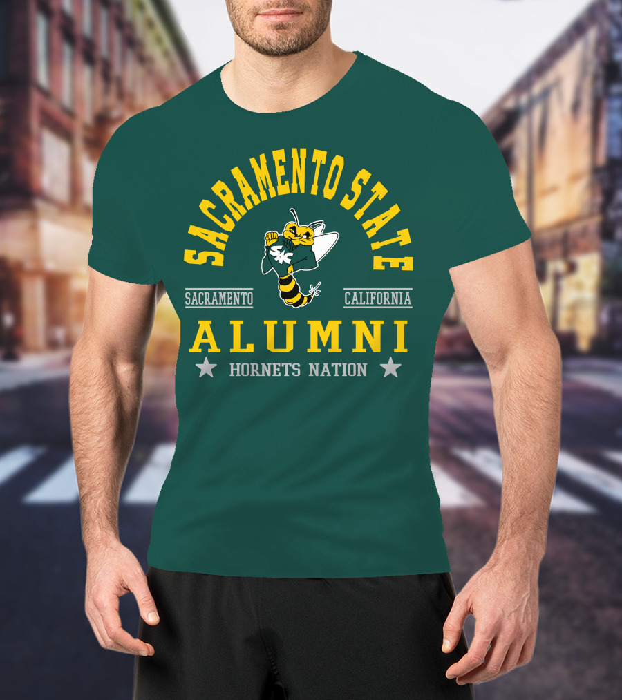Sacramento State Alumni Hornets Nation Sacramento California T-Shirt