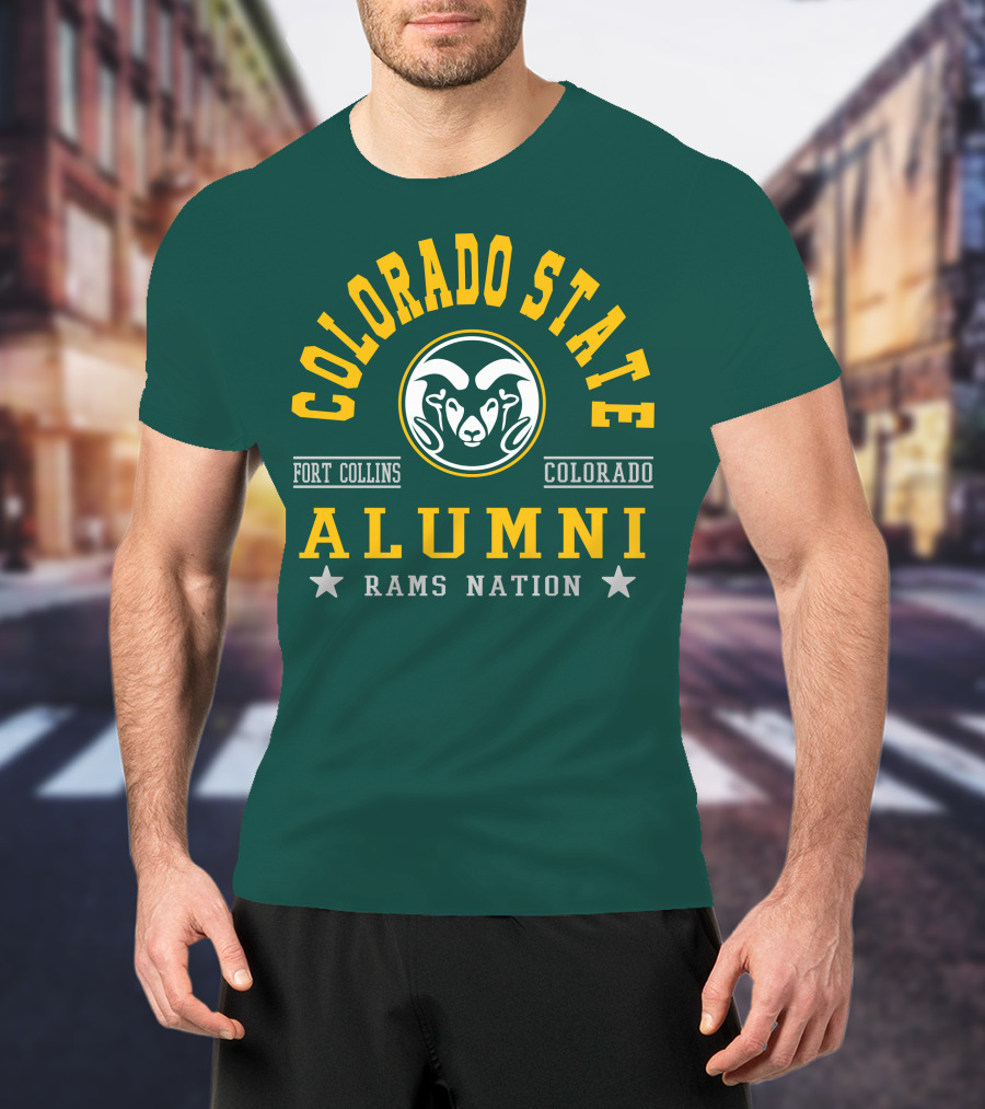 Colorado State Alumni Rams Nation Fort Collins Colorado T-Shirt