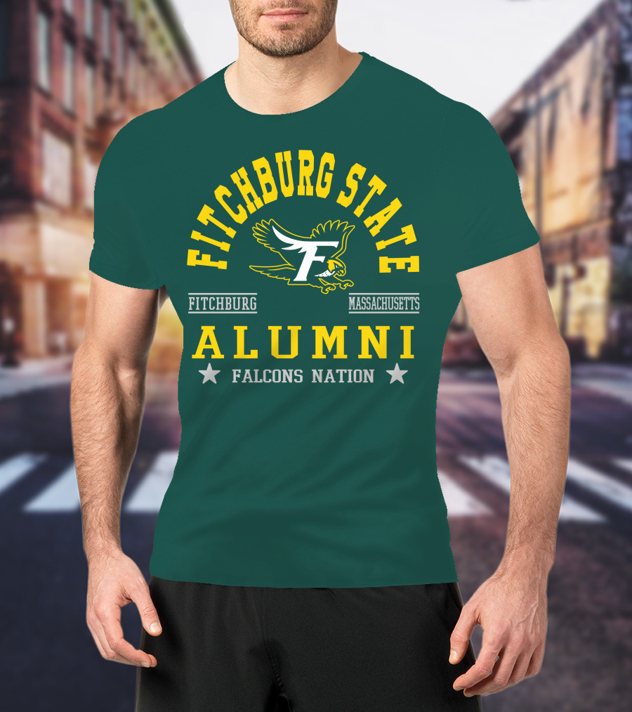 Fitchburg State Alumni Falcons Nation Massachusetts T-Shirt