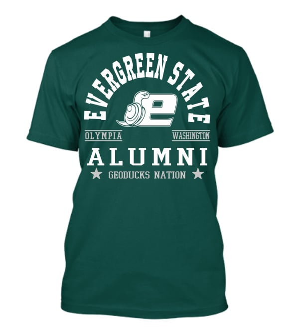 Evergreen State Geoducks Nation Alumni Olympia Washington T-Shirt