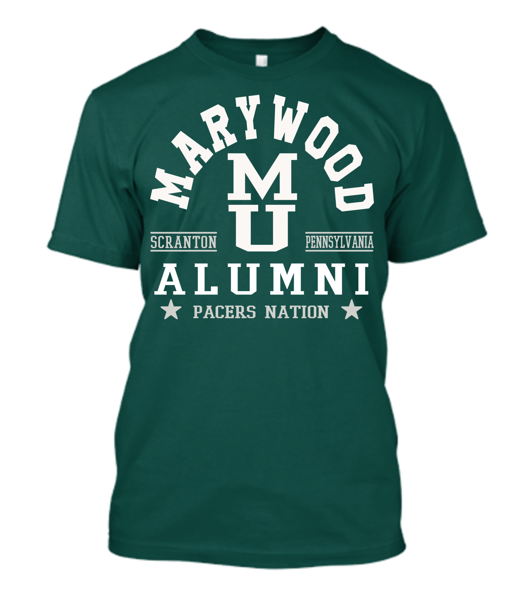 Marywood University Alumni Pacers Nation Scranton Pennsylvania T-Shirt