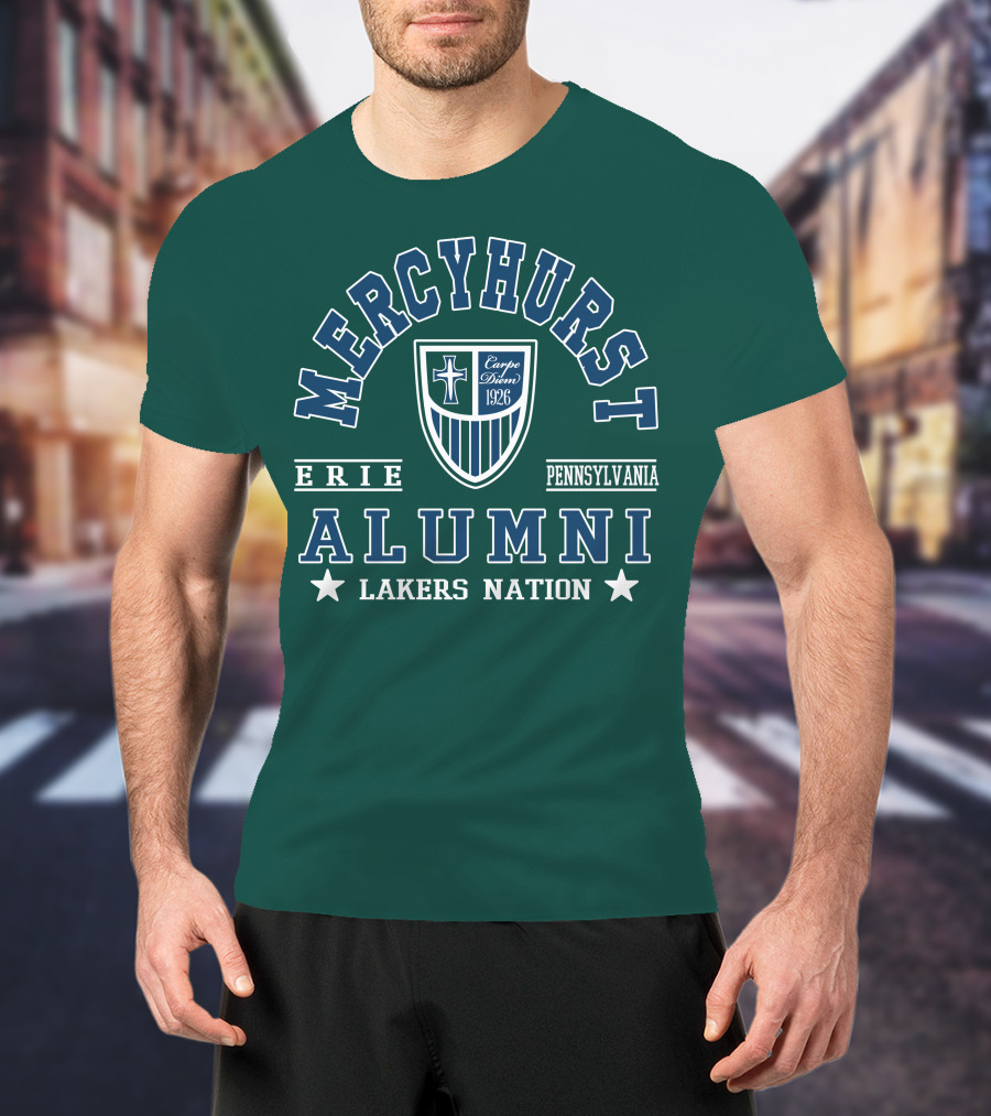 Mercyhurst Alumni Erie Pennsylvania Carpe Diem 1926 Lakers Nation T-Shirt