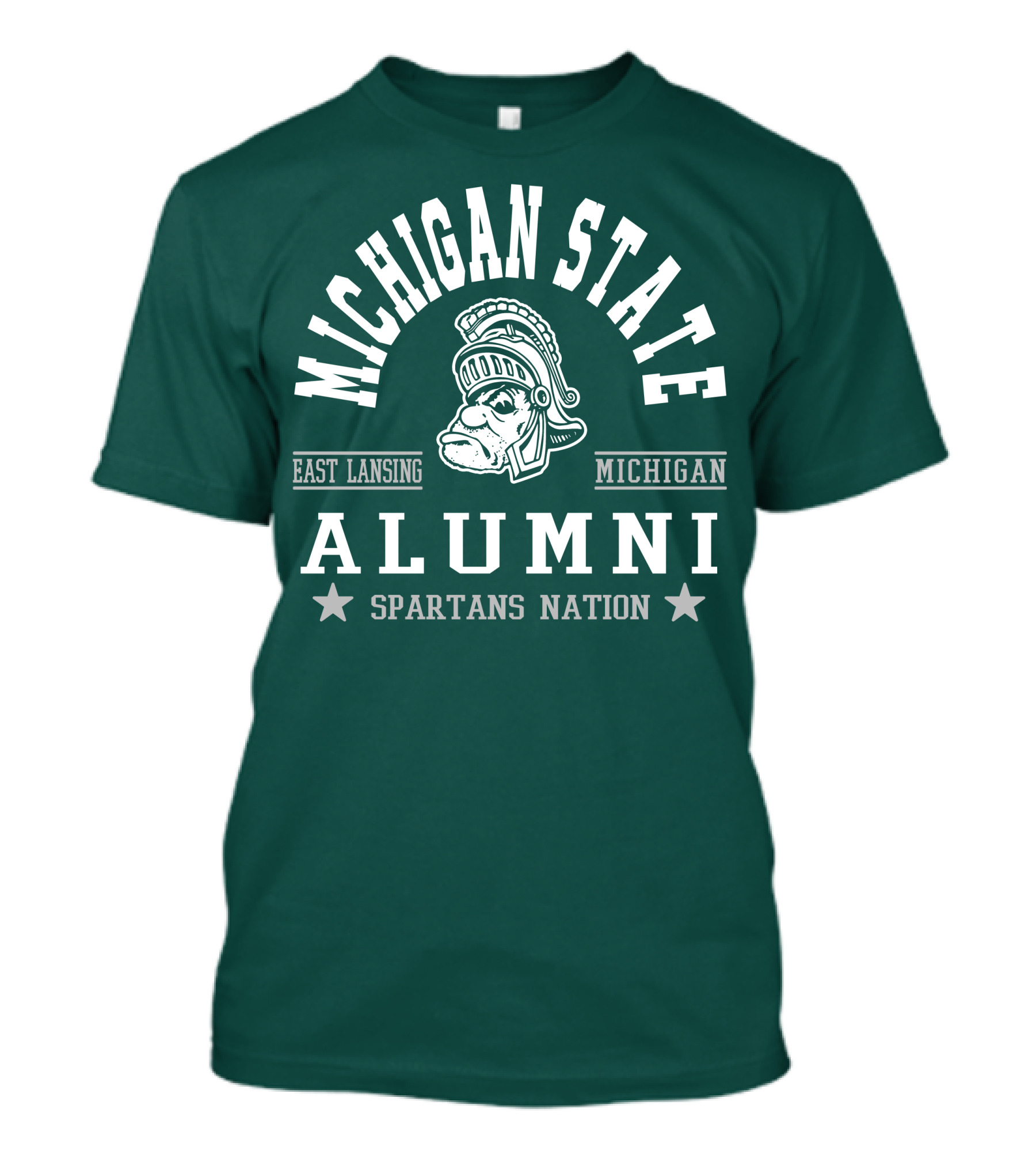 Michigan State University Alumni Spartans Nation East Lansing Michigan T-Shirt