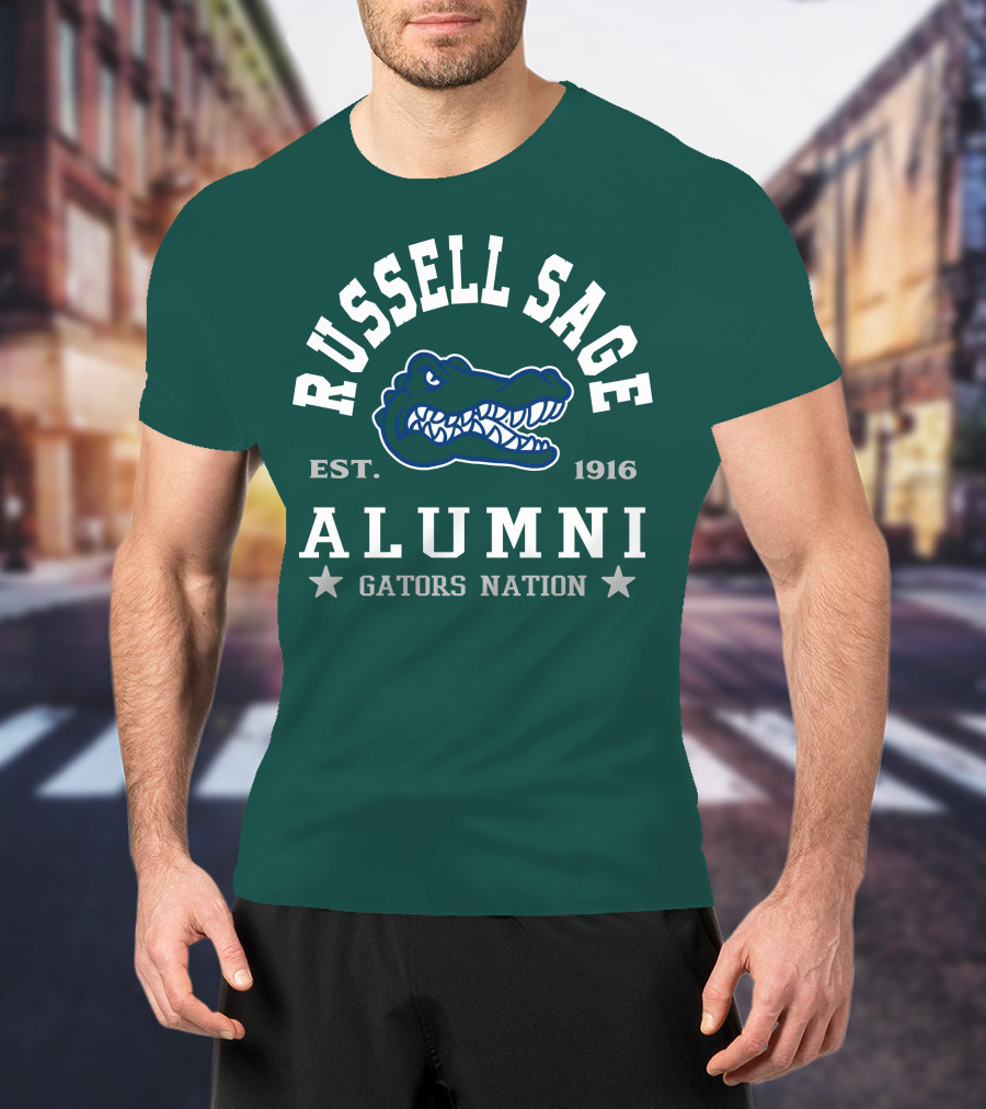 Russell Sage Gators Alumni Nation Est. 1916 T-Shirt