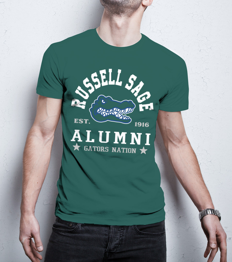 Russell Sage Gators Alumni Nation Est. 1916 T-Shirt