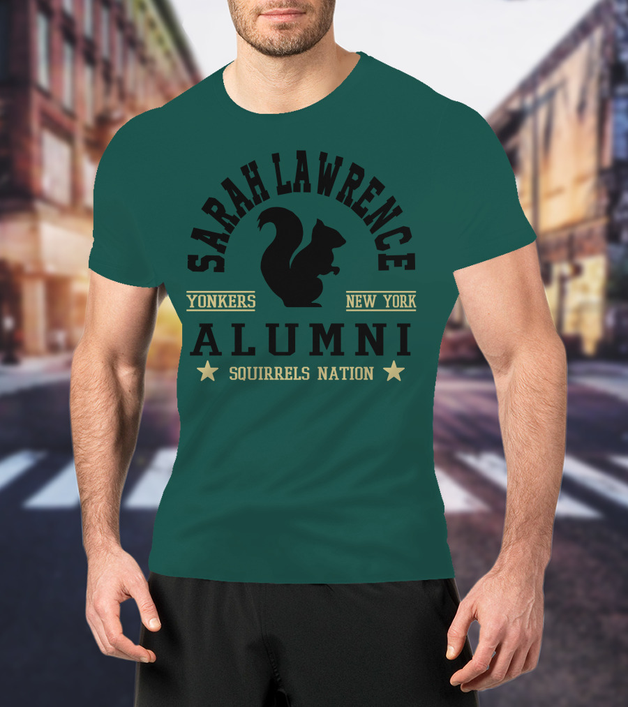 Sarah Lawrence College Yonkers New York Alumni Squirrels Nation T-Shirt
