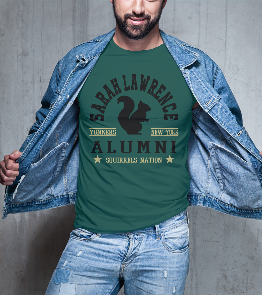 Sarah Lawrence College Yonkers New York Alumni Squirrels Nation T-Shirt