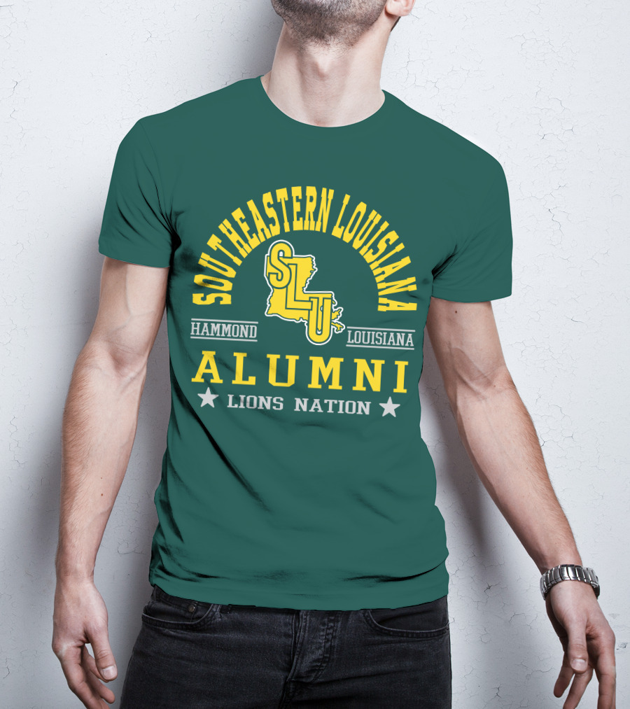 Southeastern Louisiana Alumni SLU Lions Nation Hammond Louisiana T-Shirt