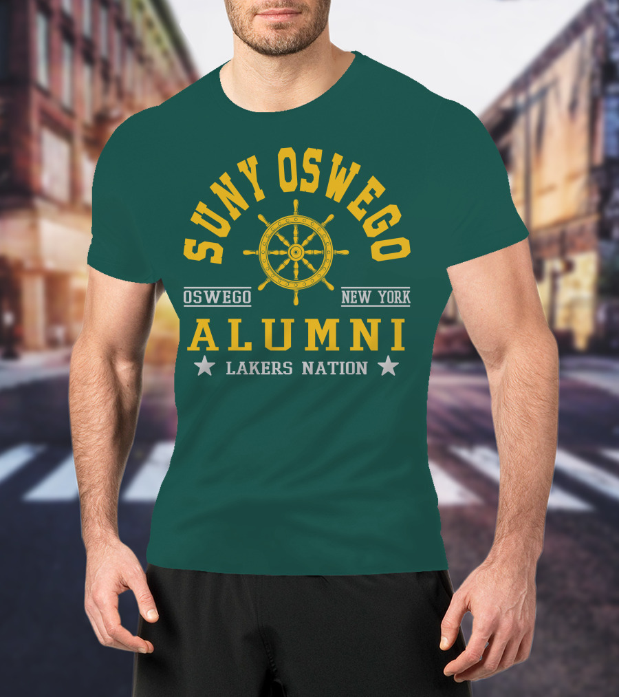 SUNY Oswego Alumni New York Lakers Nation T-Shirt
