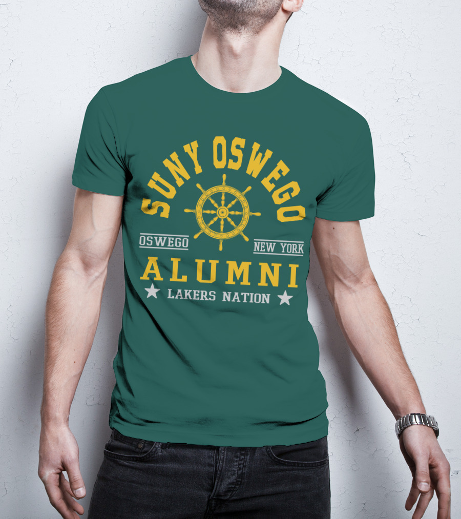SUNY Oswego Alumni New York Lakers Nation T-Shirt