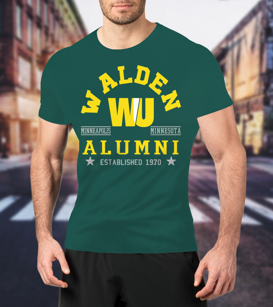 Walden University Alumni Minneapolis Minnesota Established 1970 WU T-Shirt