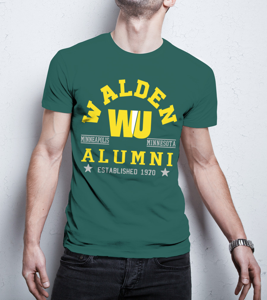 Walden University Alumni Minneapolis Minnesota Established 1970 WU T-Shirt