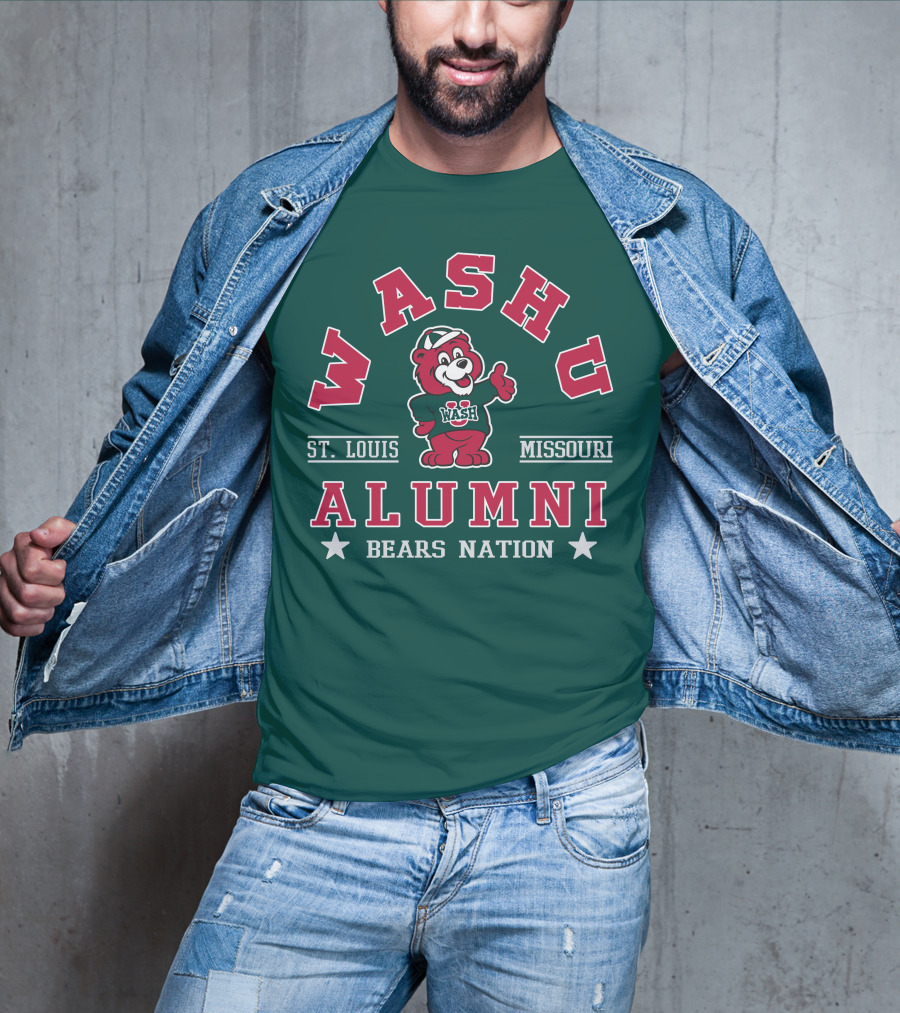 WASHU St. Louis Missouri Alumni Bears Nation T-Shirt