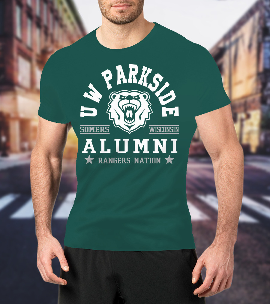 UW Parkside Somers Wisconsin Alumni Rangers Nation T-Shirt
