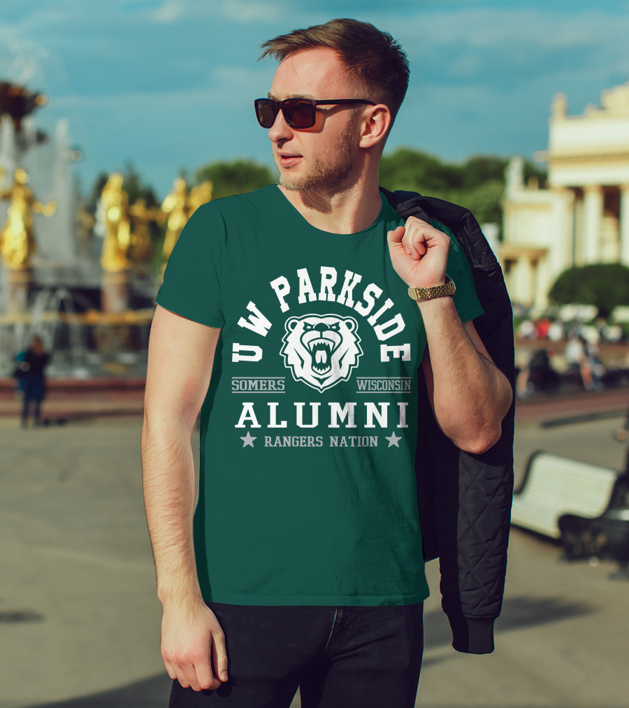 UW Parkside Somers Wisconsin Alumni Rangers Nation T-Shirt