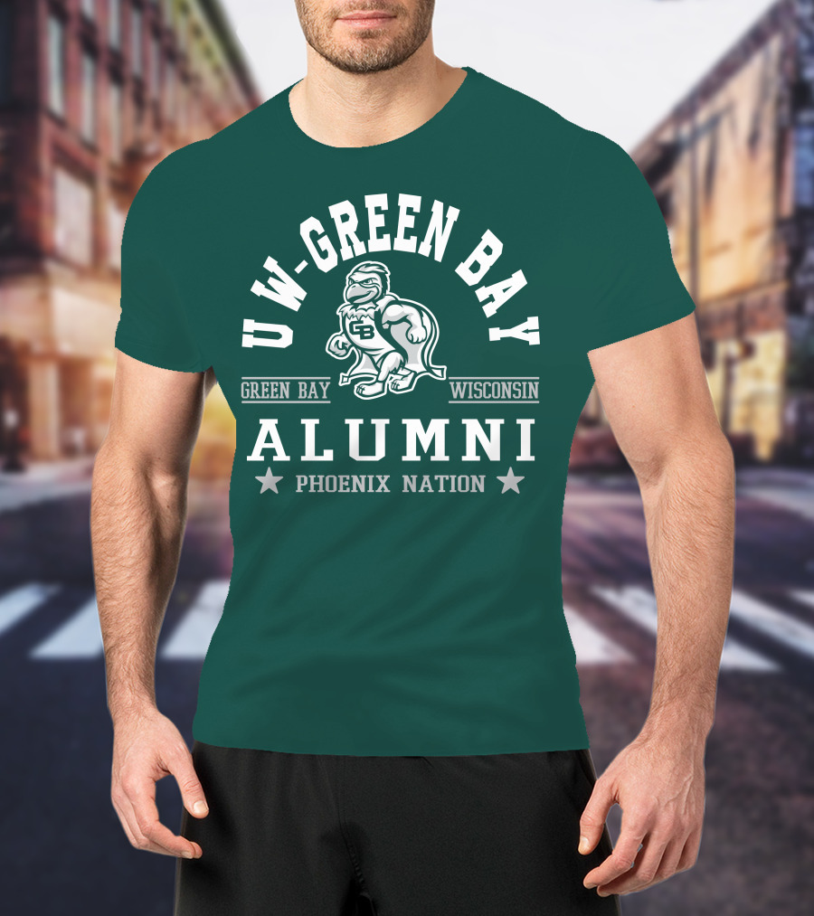 UW-Green Bay Phoenix Wisconsin Alumni Nation T-Shirt