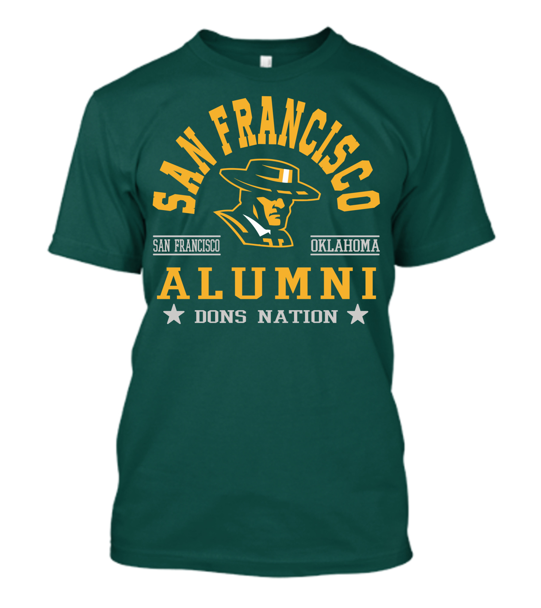 San Francisco Alumni Dons Nation Oklahoma T-Shirt