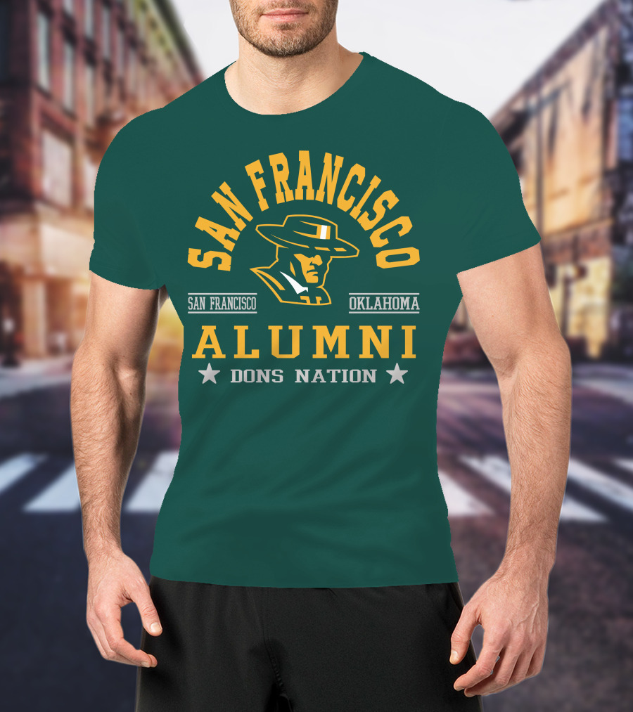 San Francisco Alumni Dons Nation Oklahoma T-Shirt
