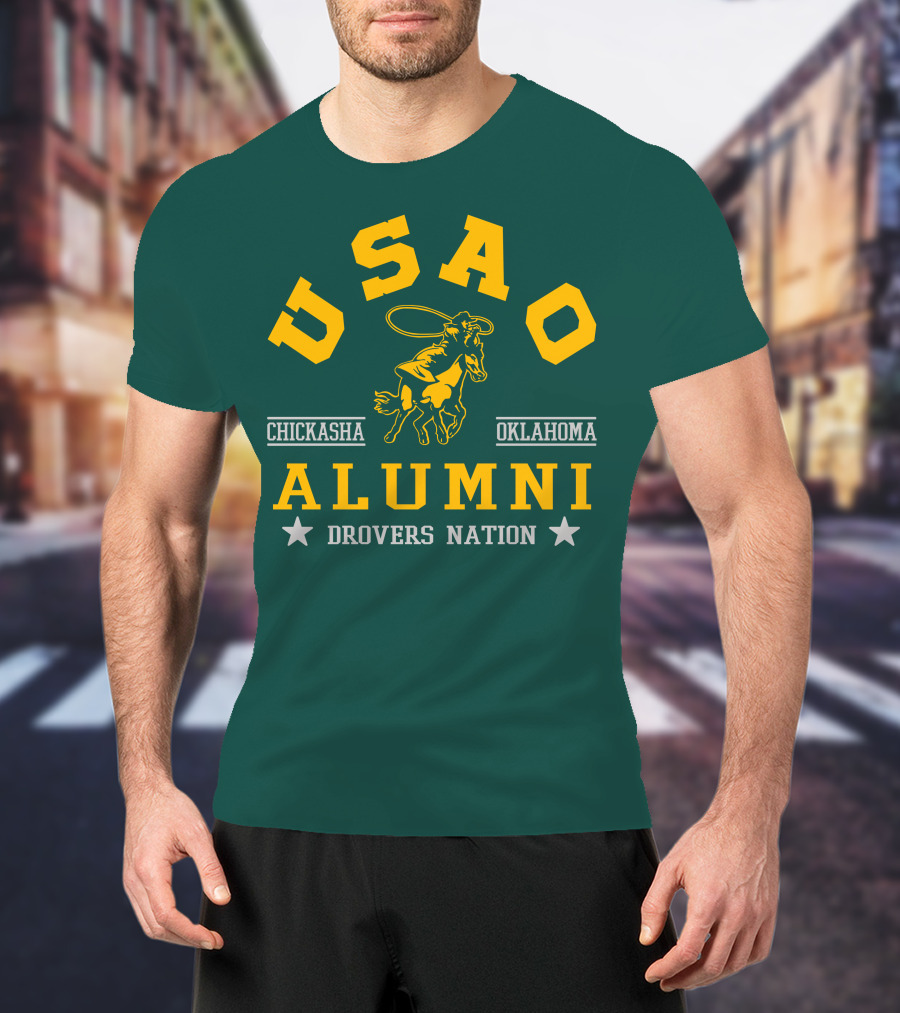 USAO Alumni Drovers Nation Chickasha Oklahoma T-Shirt