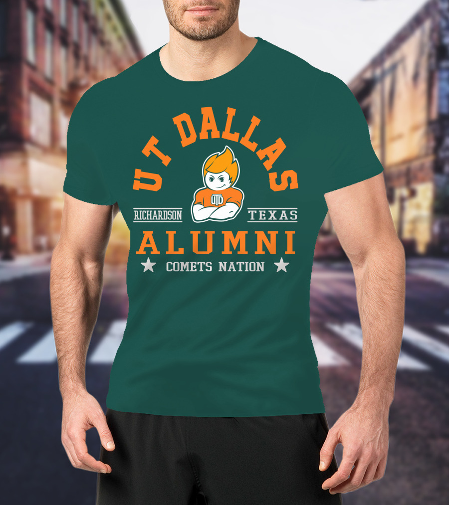 UT Dallas Alumni Comets Nation Richardson Texas T-Shirt