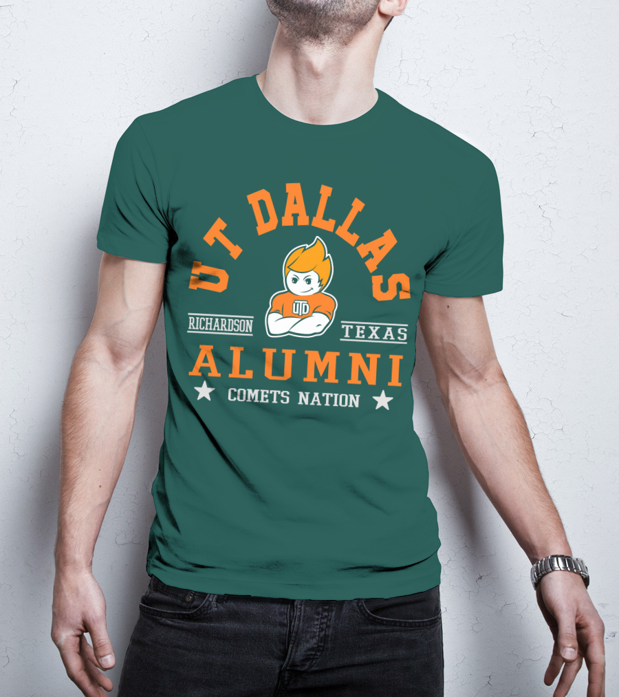 UT Dallas Alumni Comets Nation Richardson Texas T-Shirt