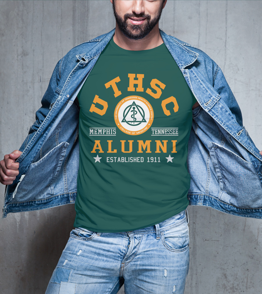 UT Health Science Center Memphis Alumni Established 1911 T-Shirt