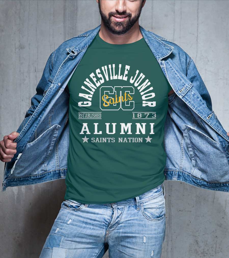 Gainesville Junior College Saints Alumni Established 1873 Saints Nation T-Shirt
