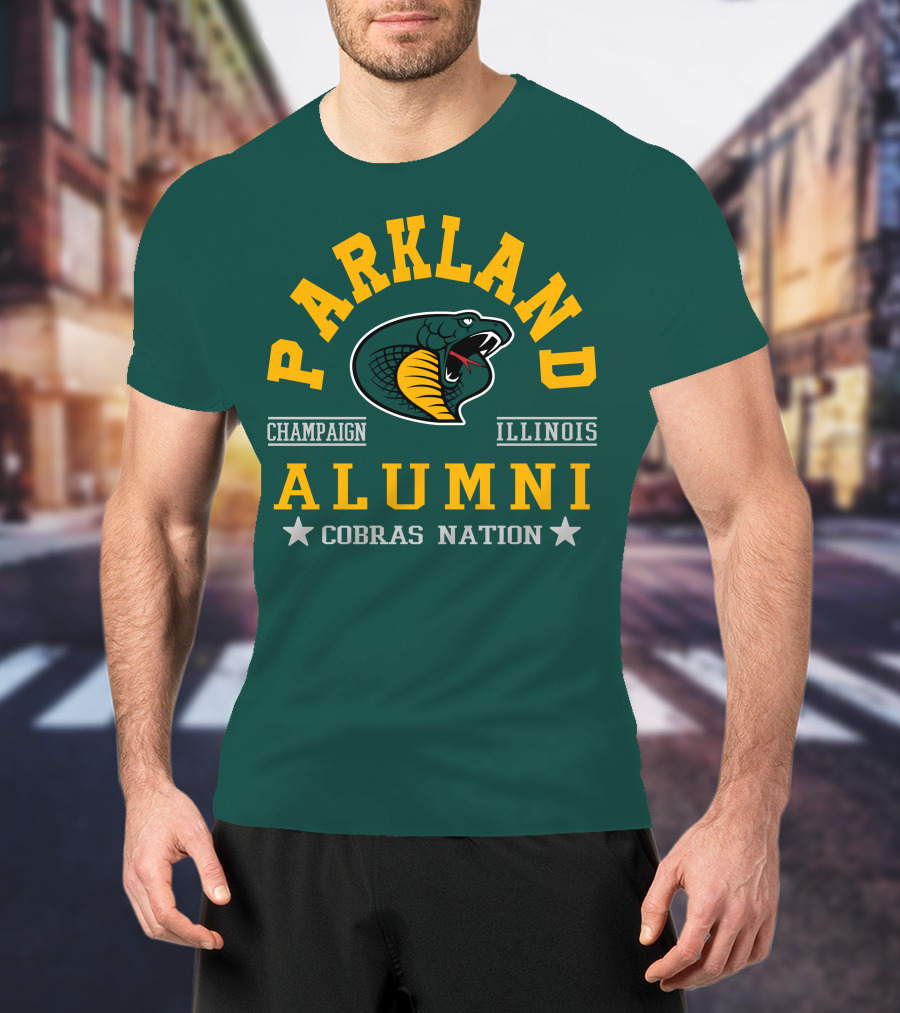 Parkland College Alumni Champaign Illinois Cobras Nation T-Shirt