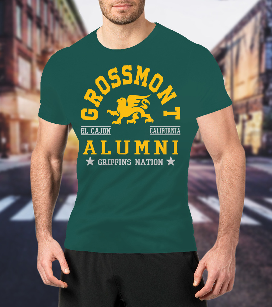 Grossmont College Alumni El Cajon California Griffins Nation T-Shirt