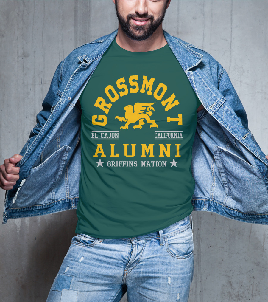 Grossmont College Alumni El Cajon California Griffins Nation T-Shirt