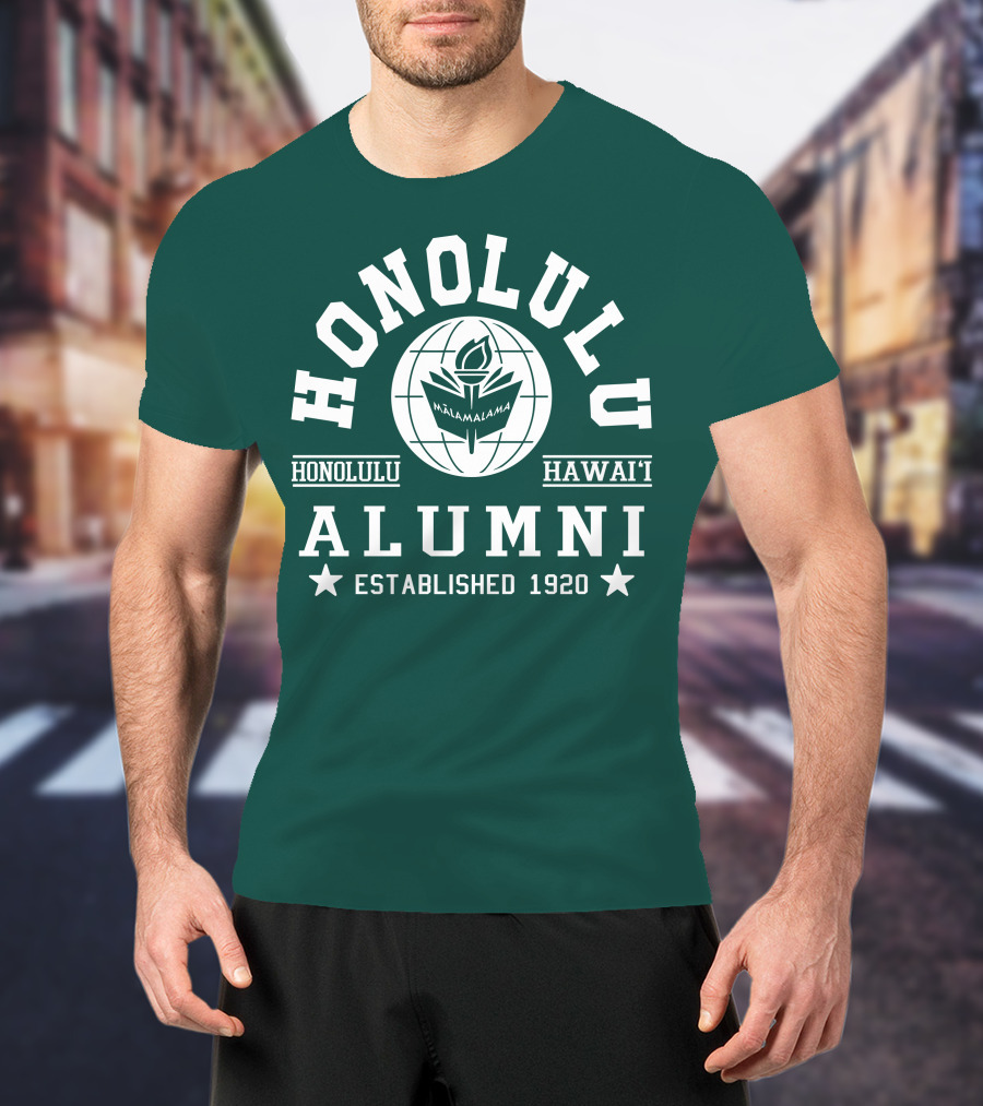 Honolulu Hawai'i Alumni Mālamalama Established 1920 T-Shirt