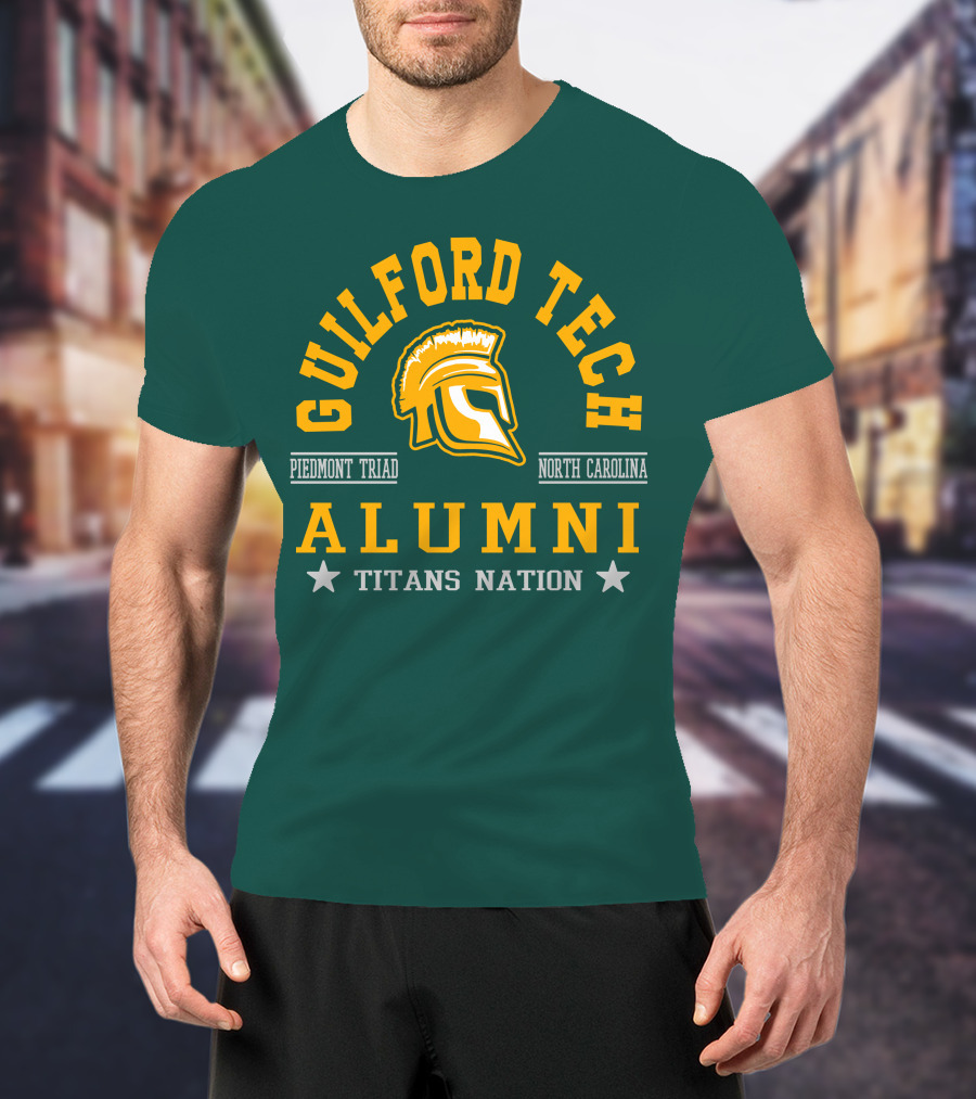 Guilford Tech Alumni Titans Nation Piedmont Triad North Carolina T-Shirt