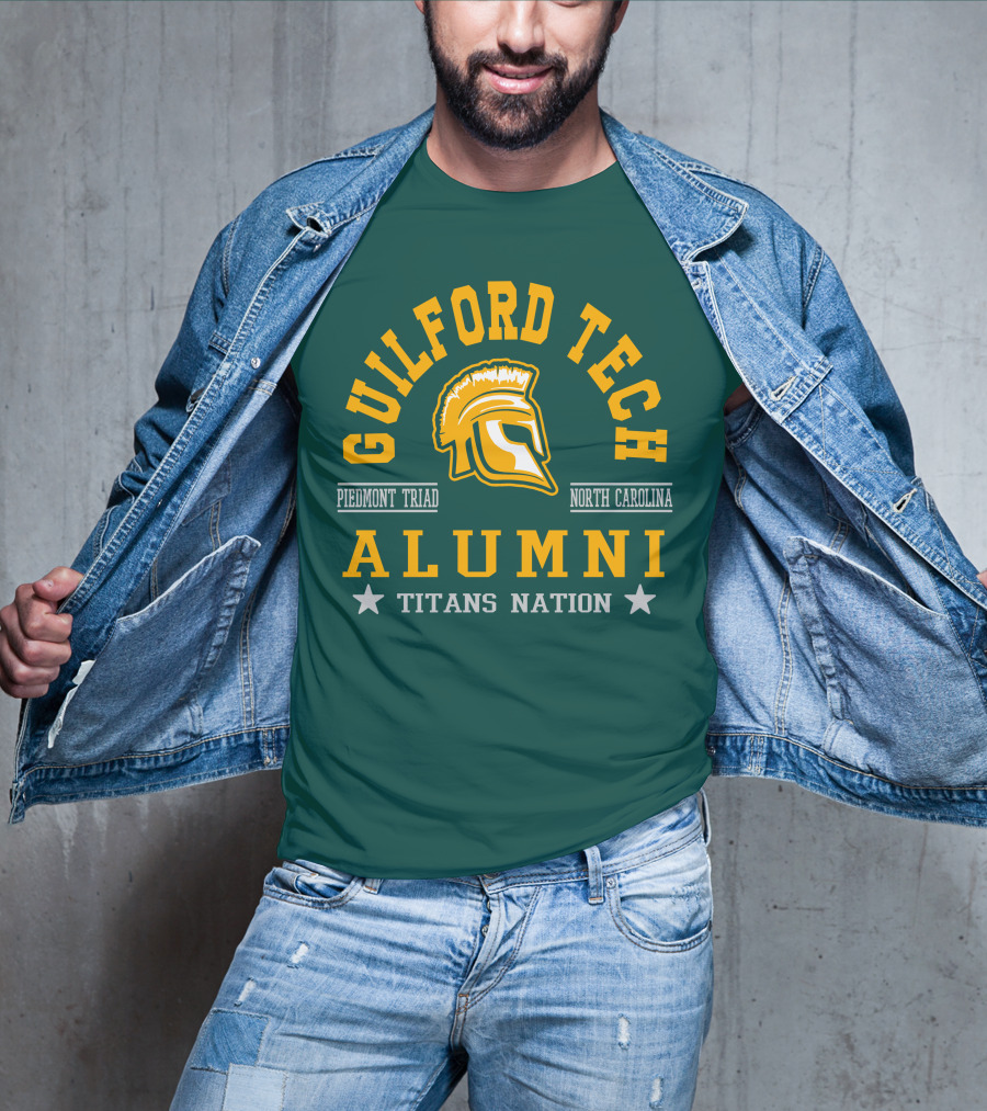Guilford Tech Alumni Titans Nation Piedmont Triad North Carolina T-Shirt