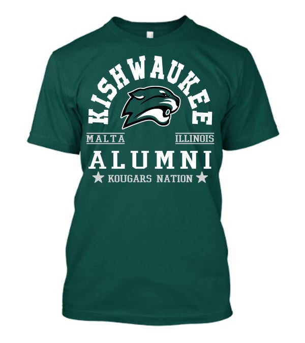 Kishwaukee College Alumni Malta Illinois Kougars Nation T-Shirt