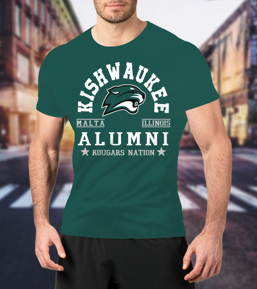 Kishwaukee College Alumni Malta Illinois Kougars Nation T-Shirt