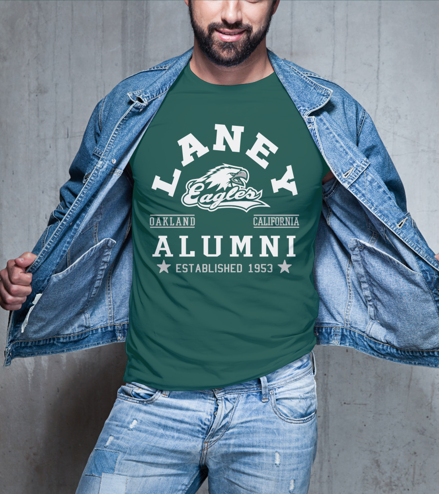Laney Eagles Alumni Oakland California Established 1953 T-Shirt