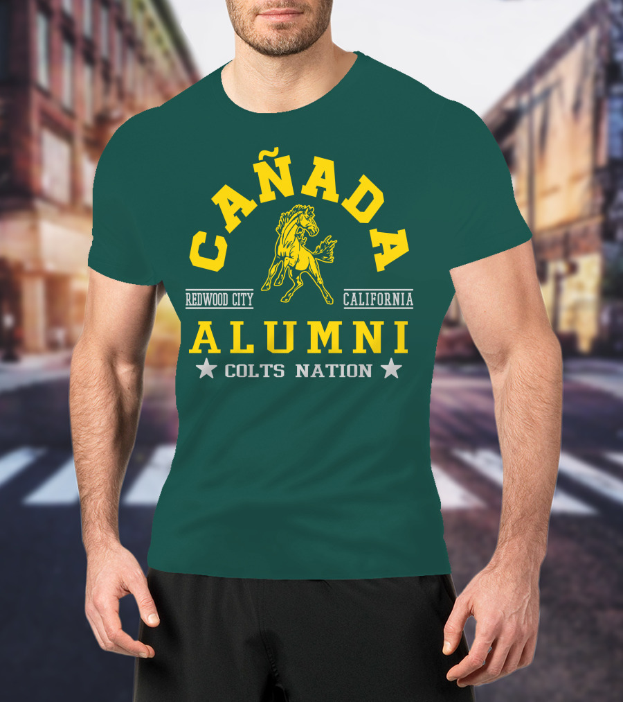 Cañada Alumni Colts Nation Redwood City California T-Shirt