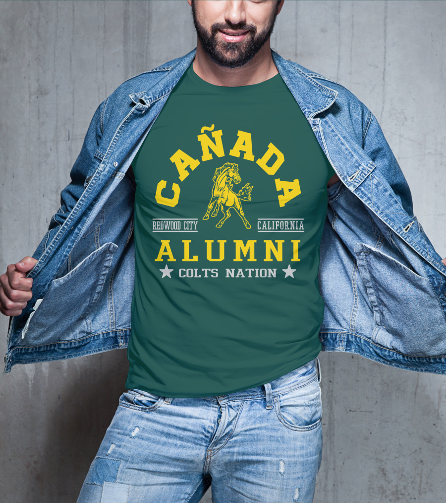 Cañada Alumni Colts Nation Redwood City California T-Shirt