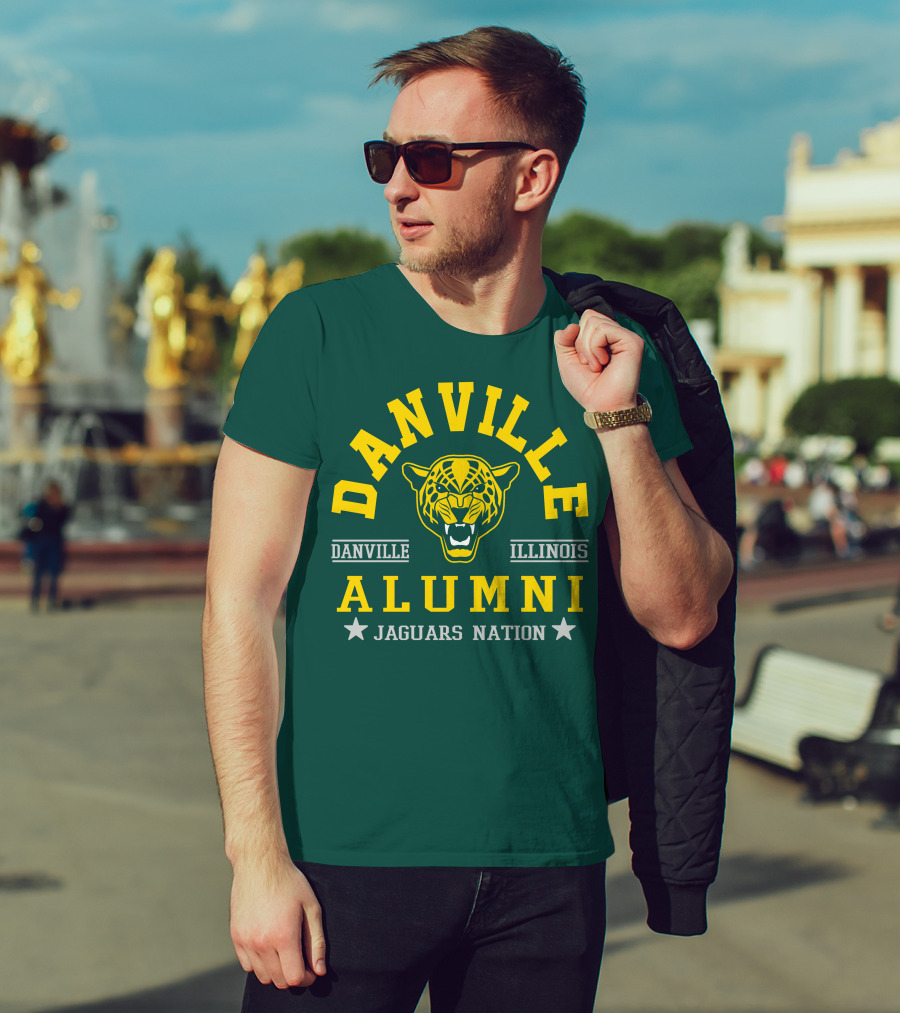 Danville Illinois Alumni Jaguars Nation T-Shirt