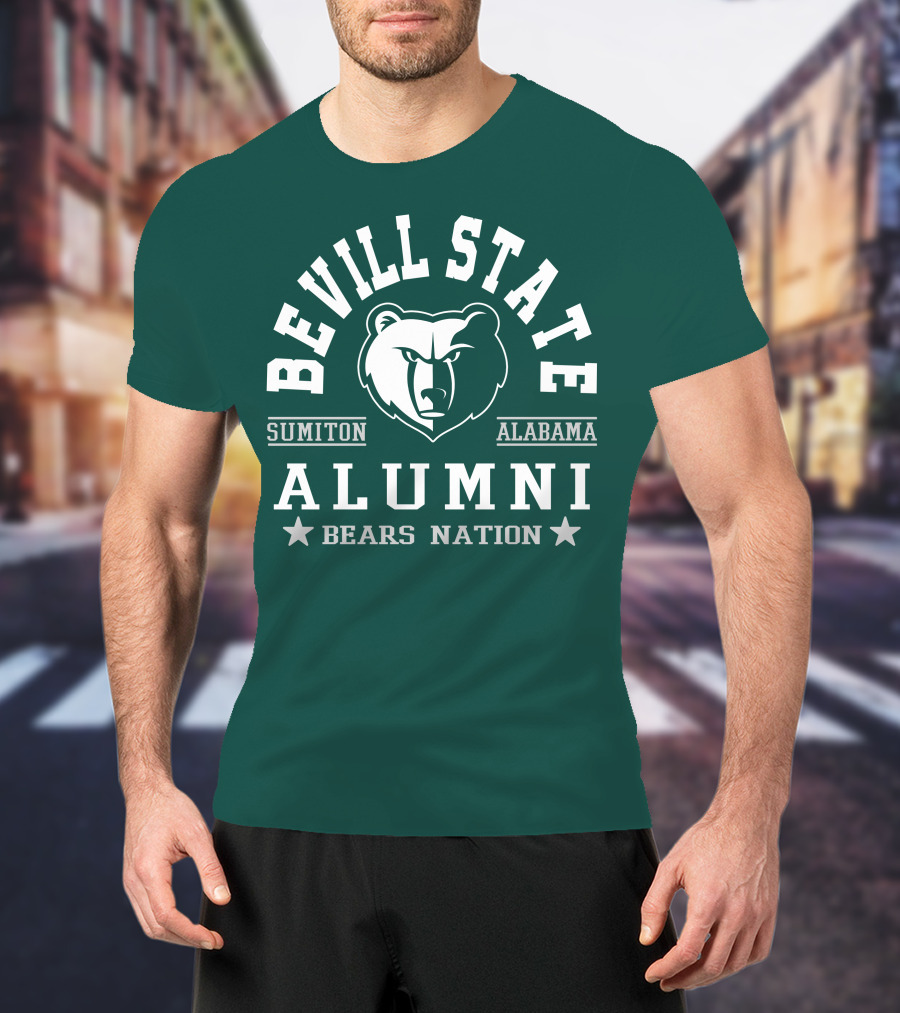 Bevill State College Alumni Bears Nation Sumiton Alabama T-Shirt